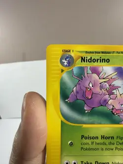 Pokemon Nidorino 55/147 Aquapolis Non Holo Uncommon - Image 4