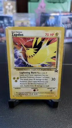 Pokemon TCG Zapdos Promo Regular 23/53 Wotc Promo Basic 70 HP English - Image 1