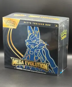 Mega Evolution ETB Elite Trainer Box - Lucario - New & Sealed - English Pokemon - Image 1