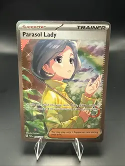 Pokemon Parasol Lady 255/182 SV04: Paradox Rift Holo - Image 2