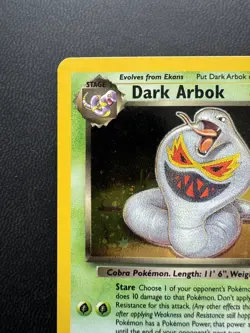 Dark Arbok - Pokemon Team Rocket 2/82 - Holo - NM - Image 2