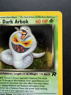 Dark Arbok - Pokemon Team Rocket 2/82 - Holo - NM - Image 3