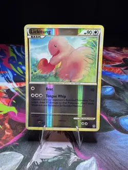 Lickitung 66/102 Reverse Holo – Pokemon HGSS Triumphant - Image 1