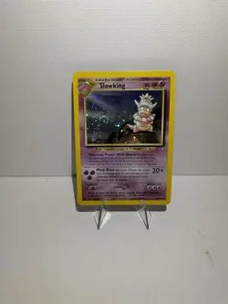 Pokemon Slowking Neo Genesis Holo Rare NM/LP (CRAZY SWIRLS) 14/111 English - Image 1