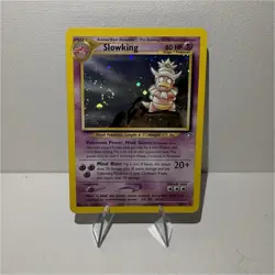 Pokemon Slowking Neo Genesis Holo Rare NM/LP (CRAZY SWIRLS) 14/111 English - Image 2
