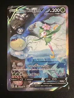 Hisuian Lilligant V 163/189 Pokemon Astral Radiance Alternate Full Art Holo NM- - Image 1