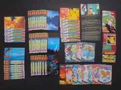 1999 Topps Pokemon Series 1 2 1st Movie Red Green Blue Black Logo Lot x78 - Image 1