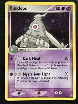 Pokemon Dusclops Holo - EX Power Keepers - 14/108 LP - Image 1