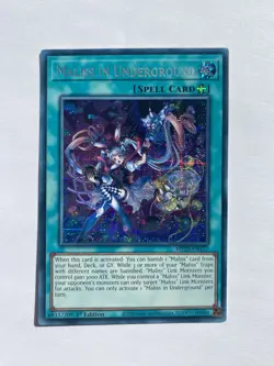 YUGIOH Secret Rare Maliss In Underground MP25-EN127 1st Edition - Image 1
