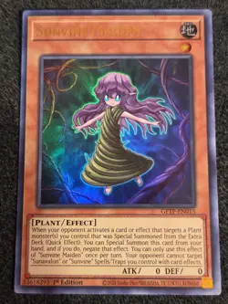 Yugioh! Sunvine Maiden - GFTP-EN015 - Ultra Rare - 1st Edition Near Mint, Englis - Image 1