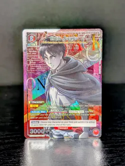 Eren Jaeger (091)(R*) - UE10BT: Attack on Titan (UE10BT) - Union Arena - Image 1