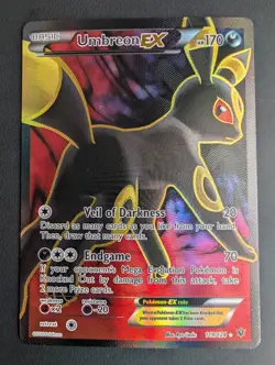 Pokemon Umbreon EX TCG Card #119/124 XY Fates Collide 2016 - Image 1