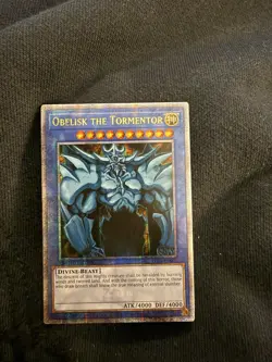 Yu-Gi-Oh! QCSR Egyptian God Cards Lot – Slifer, Obelisk & Ra – Near Mint - Image 2