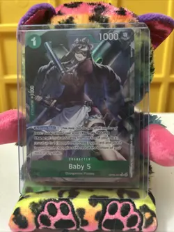 One Piece TCG Baby 5 English and Japanese 3 Card Lot - Image 4