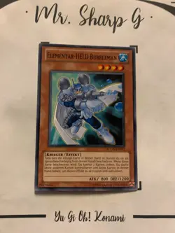 ELEMENTAR-HELD BUBBLEMAN - LCGX-DE012 DE Yu Gi Oh! CARD COMMON - Image 2