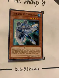 ELEMENTAR-HELD BUBBLEMAN - LCGX-DE012 DE Yu Gi Oh! CARD COMMON - Image 3