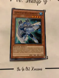 ELEMENTAR-HELD BUBBLEMAN - LCGX-DE012 DE Yu Gi Oh! CARD COMMON - Image 4