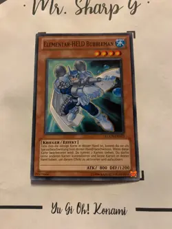 ELEMENTAR-HELD BUBBLEMAN - LCGX-DE012 DE Yu Gi Oh! CARD COMMON - Image 5