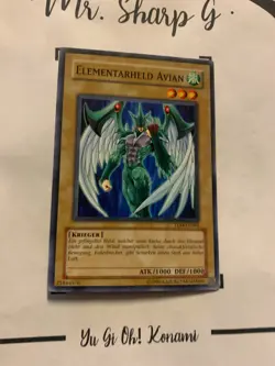 ELEMENTARHELD AVIAN - TLM-DE001 DEUTSCH Yu Gi Oh! CARD COMMON KONAMI - Image 4