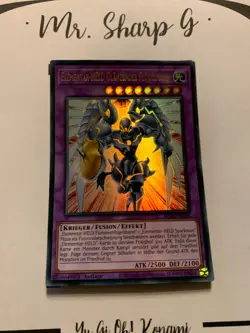 ELEMENTAR-HELD GLANZENDER FLUGELAMNN - 1. AUFLAGE BLAR-DE054 DE Yu Gi Oh! CARD - Image 4