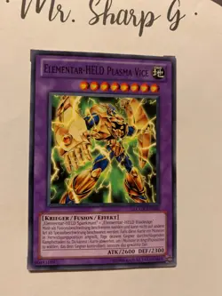 ELEMENTAR-HELD PLASMA VICE - LCGX-DE066 DE Yu-Gi-Oh! CARD KONAMI COMMON - Image 3