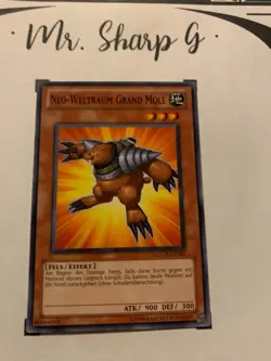 NEO-WELTRAUM GRAND MOLE - LCGX-DE022 DEUTSCH Yu-Gi-Oh! CARD COMMON KONAMI - Image 2