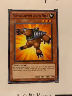 NEO-WELTRAUM GRAND MOLE - LCGX-DE022 DEUTSCH Yu-Gi-Oh! CARD COMMON KONAMI - Image 4
