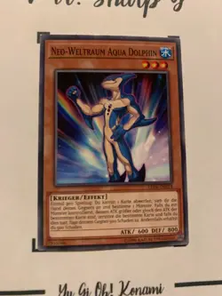 NEO-WELTRAUM AQUA DOPLHIN - LED6-DE018 DEUTSCH Yu-Gi-Oh! CARD COMMON KONAMI TCG - Image 4