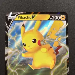 Pikachu V 086/264 Swsh08: Fusion Strike Holo Full Art Pokemon Card Near Mint NM - Image 2