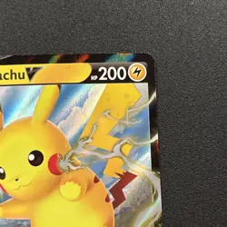 Pikachu V 086/264 Swsh08: Fusion Strike Holo Full Art Pokemon Card Near Mint NM - Image 4