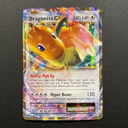 Dragonite EX 72/108 Evolutions Holo Pokemon Card Near Mint NM - Image 1