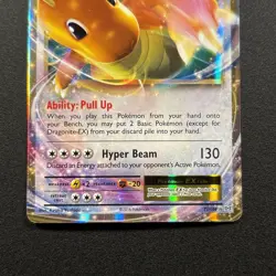 Dragonite EX 72/108 Evolutions Holo Pokemon Card Near Mint NM - Image 3