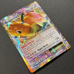 Dragonite EX 72/108 Evolutions Holo Pokemon Card Near Mint NM - Image 5