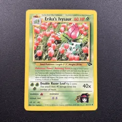 Erika's Ivysaur 41/132 Gym Challenge Non-Holo Pokemon Card Near Mint NM - Image 1