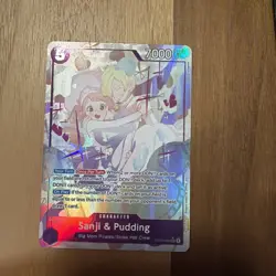 Sanji & Pudding EB02-035 (Alternate Art) One Piece Card Game ENGLISH NM - Image 1