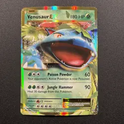 Venusaur EX 1/108 Evolutions Holo Pokemon Card Near Mint NM Pack Fresh - Image 1