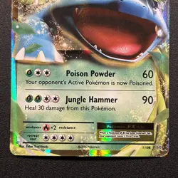 Venusaur EX 1/108 Evolutions Holo Pokemon Card Near Mint NM Pack Fresh - Image 3