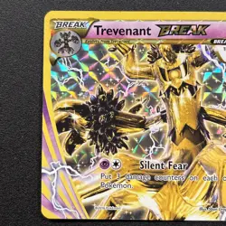 Trevenant BREAK 66/122 Breakpoint Holo Full Art Pokemon Card Near Mint NM - Image 2
