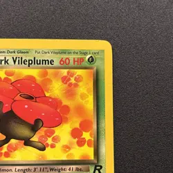 Dark Vileplume 30/82 Team Rocket Regular Vintage WOTC Pokemon Card Near Mint NM - Image 4