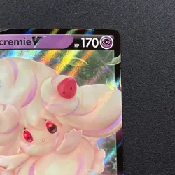 Alcremie V 22/73 Champions Path Holo Full Art Pokemon Card Near Mint NM - Image 4