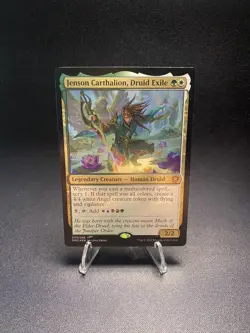 MTG FOIL Jenson Carthalion, Druid Exile – Dominaria United Commander Card # 003 - Image 1