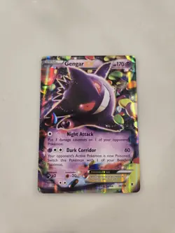 Pokemon Gengar EX & Mega Gengar EX Holo Cards XY166 34/119 - Image 2