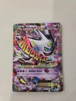 Pokemon Gengar EX & Mega Gengar EX Holo Cards XY166 34/119 - Image 4
