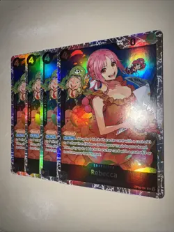 One Piece TCG Rebecca OP05-091 SR X4 Playset English CCG Card Game - Image 3