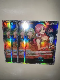 One Piece TCG Rebecca OP05-091 SR X4 Playset English CCG Card Game - Image 5