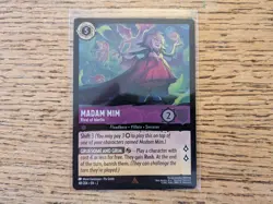 ✨FOIL CARD MADAM MIM RIVAL OF MERLIN DISNEY LORCANA RISE OF THE FLOODBORN 48/204 - Image 2