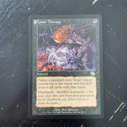 Magic the Gathering MTG Cabal Therapy Judgment Regular LP - Image 1