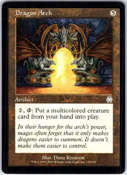 Dragon Arch 135 U Apocalypse Magic the Gathering MTG LP - Image 1