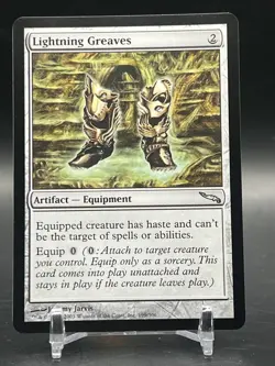 Lightning Greaves Mirrodin Regular - Image 1