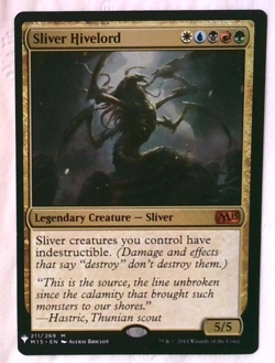 Sliver Hivelord - Magic 2015 M15 - Mythic Rare - MTG Magic the Gathering - NM - Image 1
